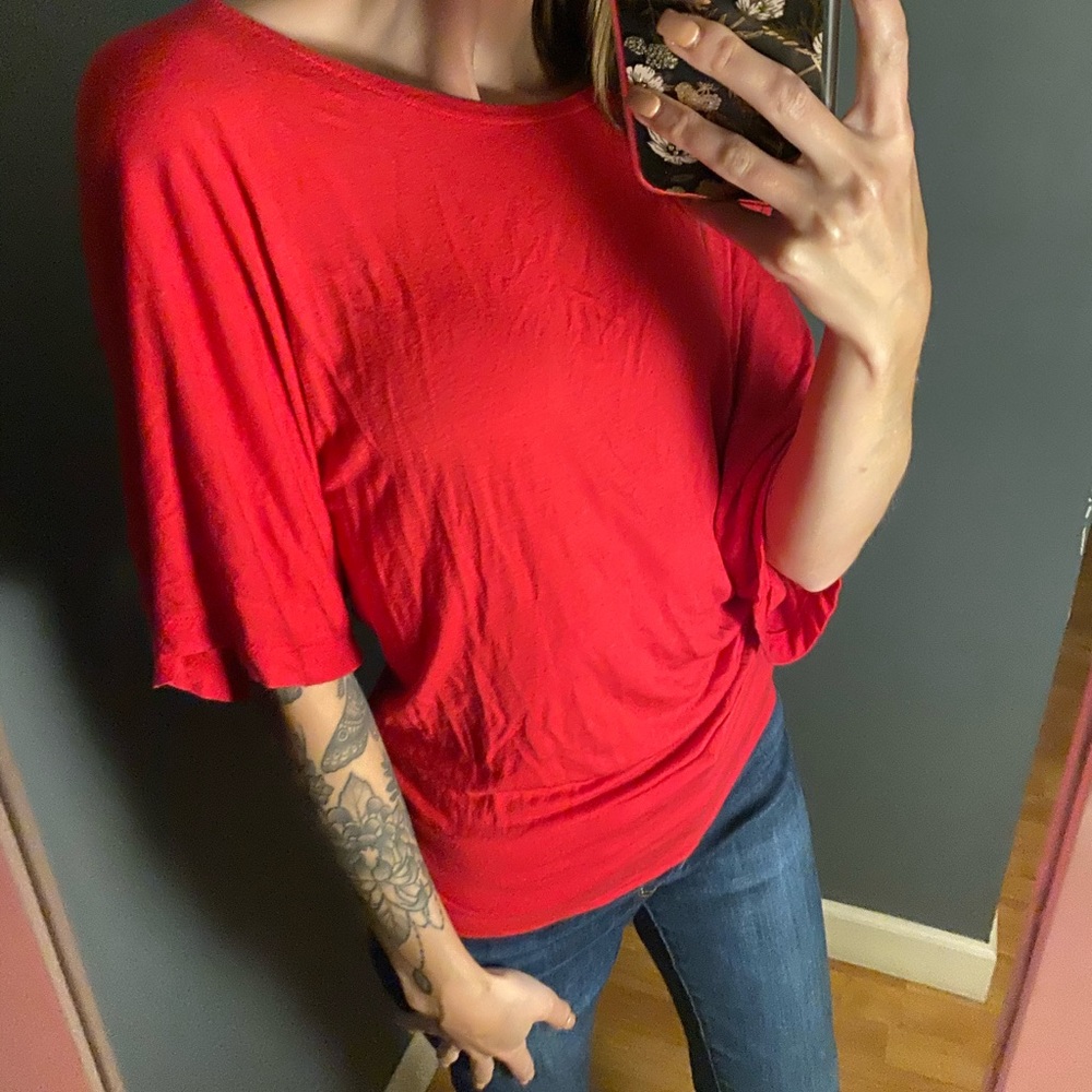 NWOT Hot Pink Top